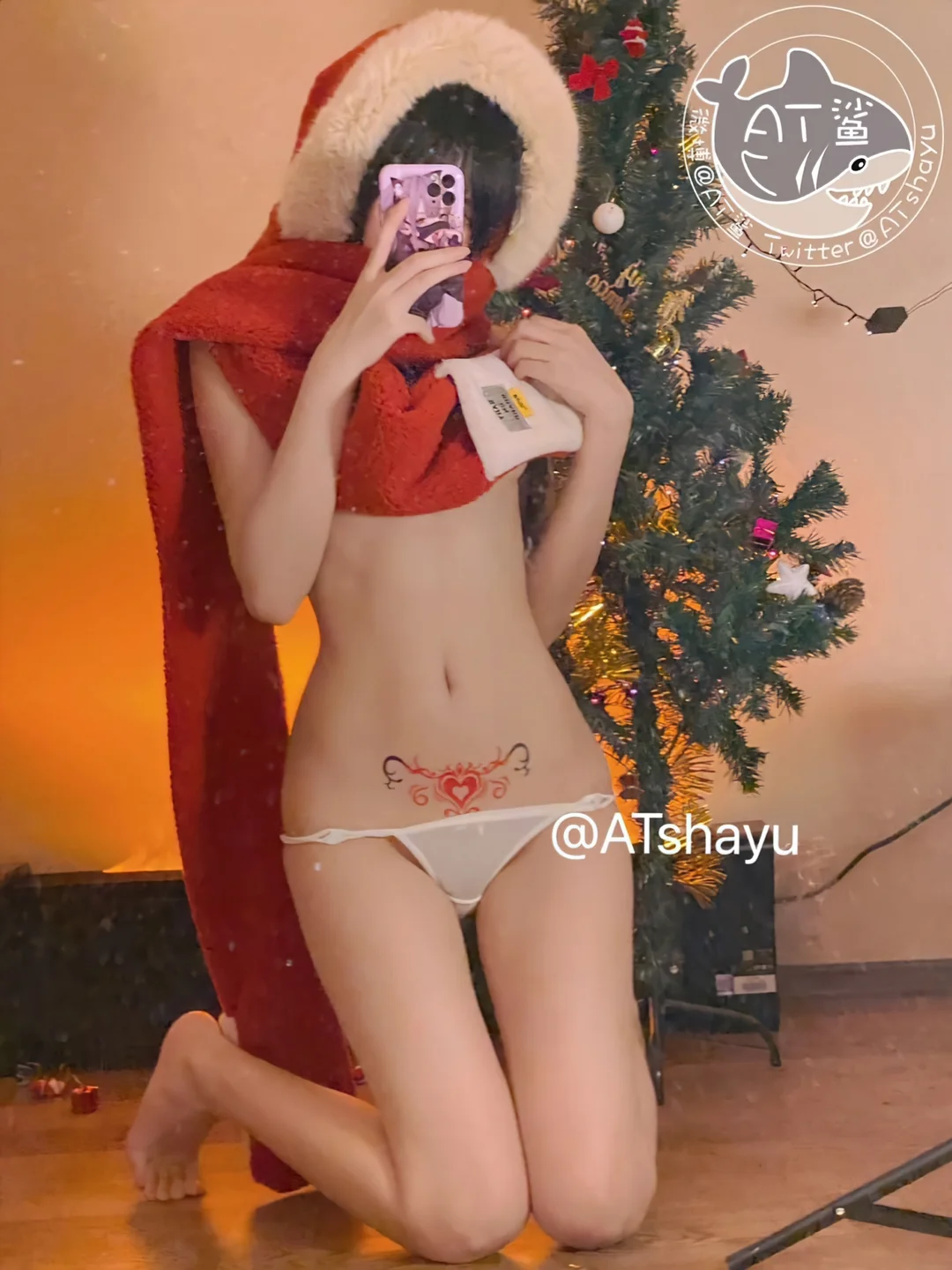 AT鲨 - 跨年限定 [30P-44MB] tg@simisebaisi 【丝足阁】004.webp